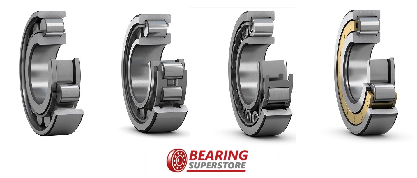 NJ2207ECP Cylindrical Roller Bearing NYLON CAGE - Unbranded